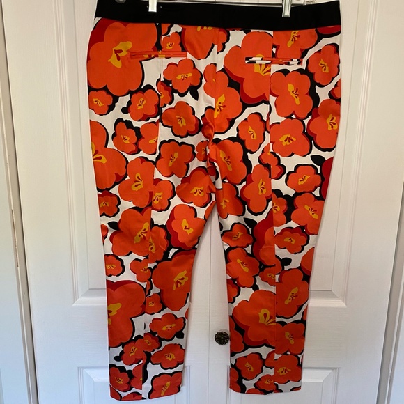 Worthington summer colourful stretch capris. cotton blend. Sz 18. - Picture 2 of 11